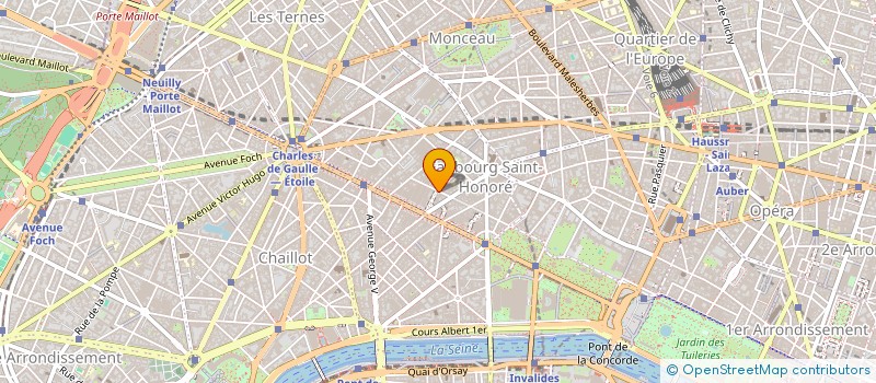 localisation de l'entreprise INTERNATIONALE DE COMMERCE ET CONSEIL à PARIS
