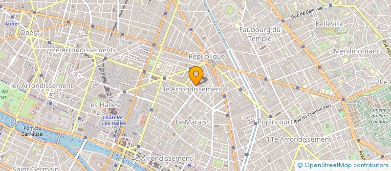localisation de l'entreprise INTERNATIONALE DE DEMENAGEMENT à PARIS