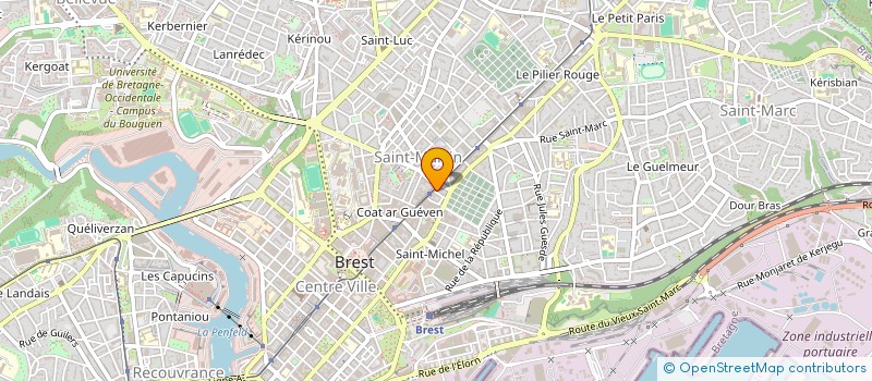 localisation de l'entreprise INTERNATIONALE DE DEVELOPPEMENT à BREST