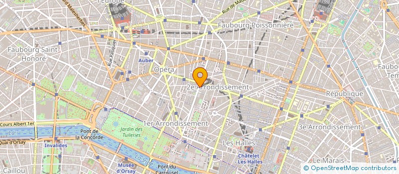 localisation de l'entreprise INTERNATIONALE DE L'EURE à PARIS