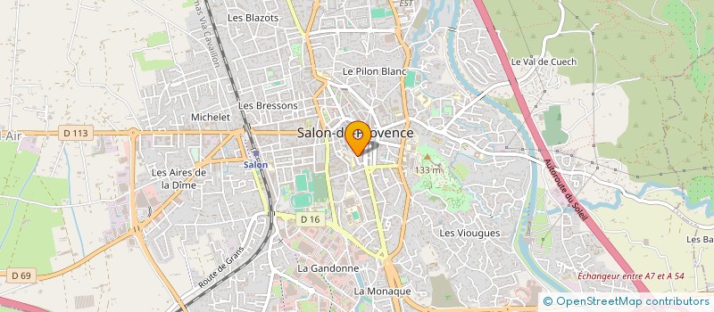 localisation de l'entreprise INTERNATIONALE DE MUSIQUE DE CHAMBRE à SALON-DE-PROVENCE