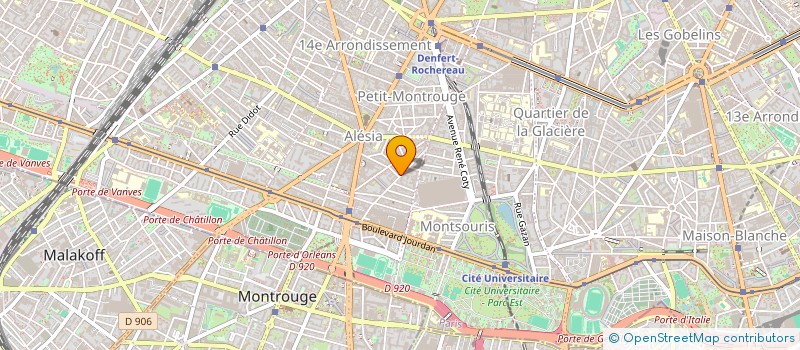 localisation de l'entreprise INTERNATIONALE METEQUE  PARIS