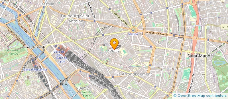 localisation de l'entreprise INTERNATIONALE POETES CARMELA GRIMALDI  PARIS