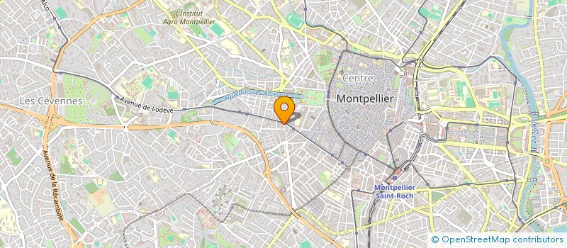 localisation de l'entreprise INTERNATIONALE STAR MUSIC à MONTPELLIER