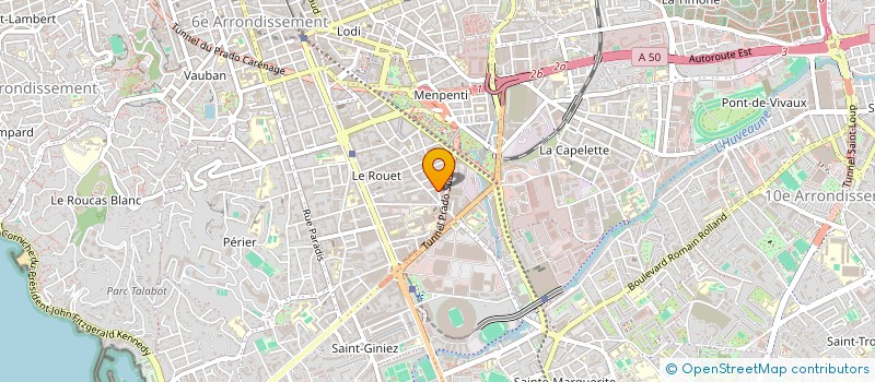 localisation de l'entreprise INTERNATIVES à MARSEILLE