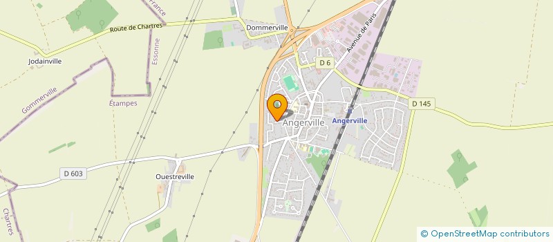 localisation de l'entreprise INTERNEGO à ANGERVILLE