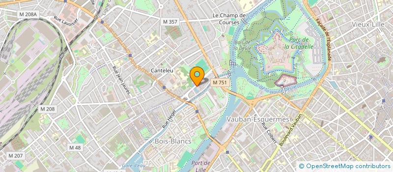 localisation de l'entreprise INTERNES EN DERMATOLOGIE ET ASSISTANTS DE LILLE à LAMBERSART