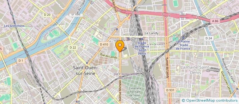 localisation de l'entreprise INTERNET COMMUNICATION MEDIA à SAINT-DENIS