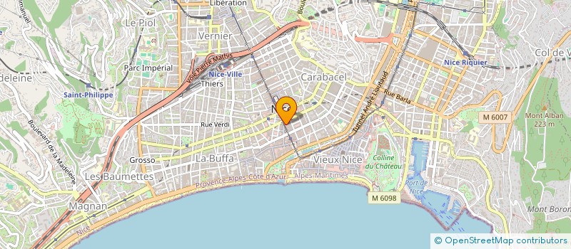localisation de l'entreprise INTERNET COMMUNICATIONS à NICE