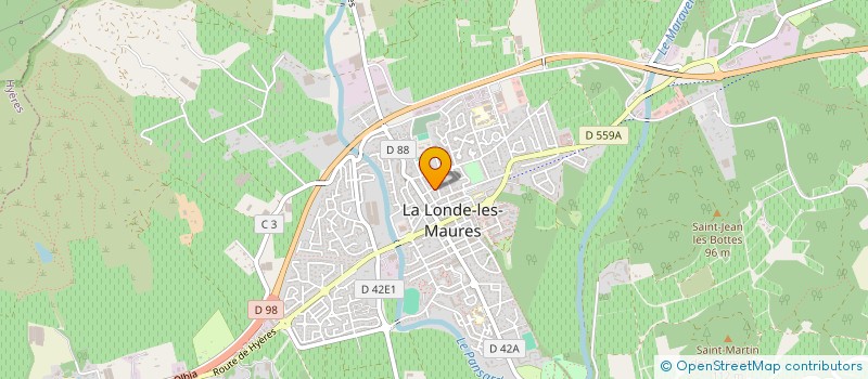 localisation de l'entreprise INTERNET DATA EXPLOITATION FRANCE à LA LONDE-LES-MAURES