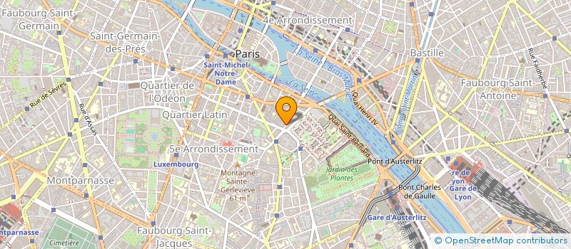 localisation de l'entreprise INTERNET ET RESEAUX à PARIS