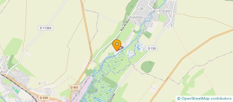 localisation de l'entreprise INTERNET FRANCE à ESTREELLES