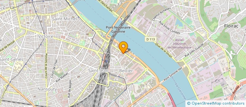 localisation de l'entreprise INTERNET IMAGES CREATIONS à BORDEAUX
