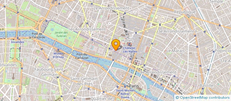 localisation de l'entreprise INTERNET INFORMATION DATABASE ORGANIZER à PARIS