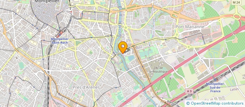 localisation de l'entreprise INTERNET LIBRE ET OUVERT POUR TOUS DANS L'HERAULT à MONTPELLIER