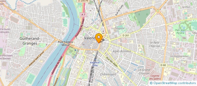 localisation de l'entreprise INTERNET PHONE à VALENCE