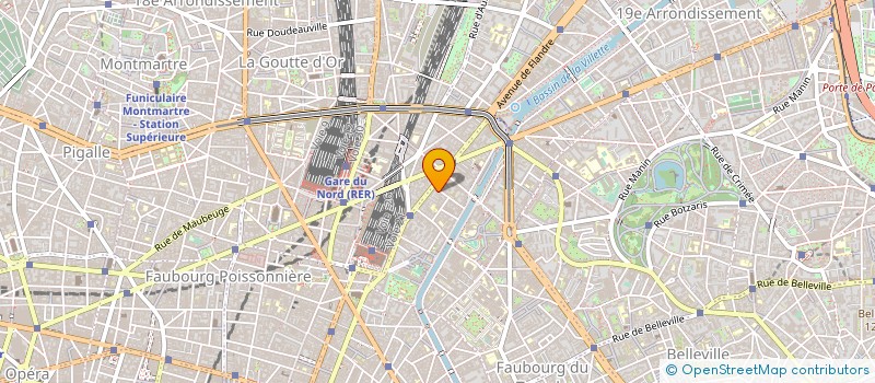 localisation de l'entreprise INTERNET PLUS à PARIS
