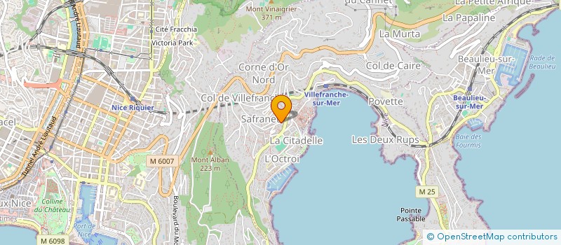 localisation de l'entreprise INTERNET PRESSE POLITIQUE à VILLEFRANCHE-SUR-MER