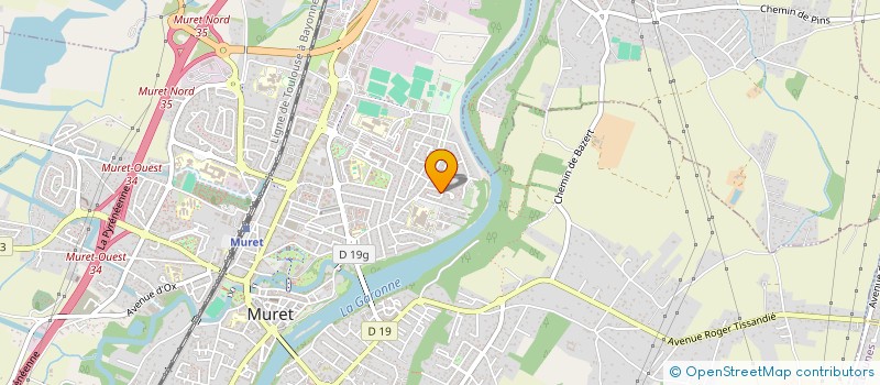 localisation de l'entreprise INTERNET PROMOTION  MURET