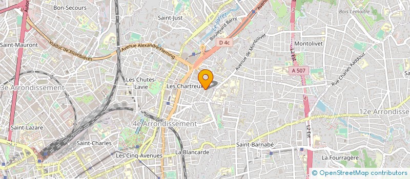 localisation de l'entreprise INTERNET SERVICES à MARSEILLE