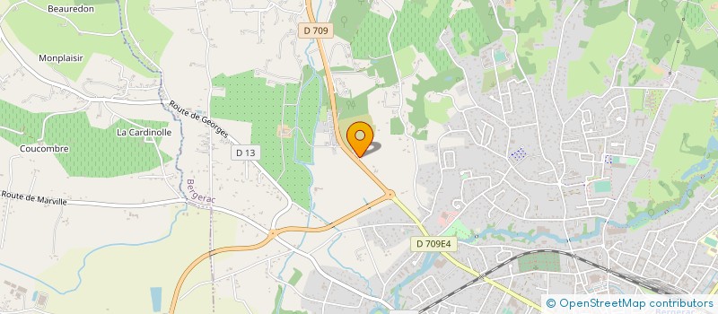 localisation de l'entreprise INTERNET VISIO SOFTWARE à BERGERAC