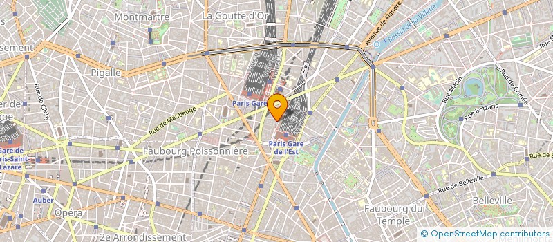 localisation de l'entreprise INTERNEX à PARIS