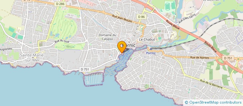 localisation de l'entreprise INTERNSHIP TURNKEY  PORNIC