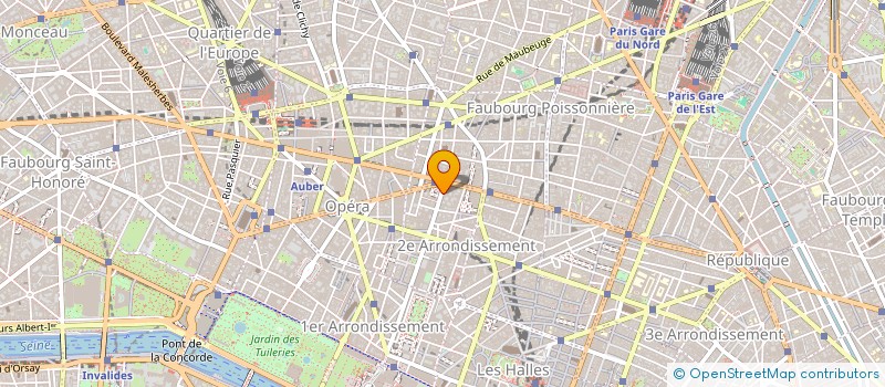 localisation de l'entreprise INTEROHM à PARIS