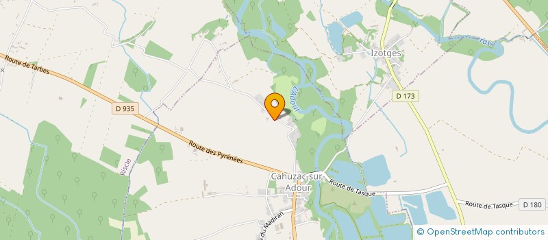localisation de l'entreprise INTEROUATE  CAHUZAC-SUR-ADOUR