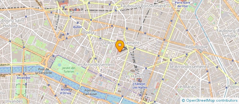 localisation de l'entreprise INTERPHENIX à PARIS