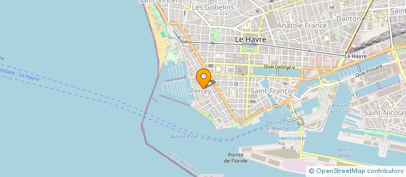 localisation de l'entreprise INTERPLAGES LE HAVRE à LE HAVRE