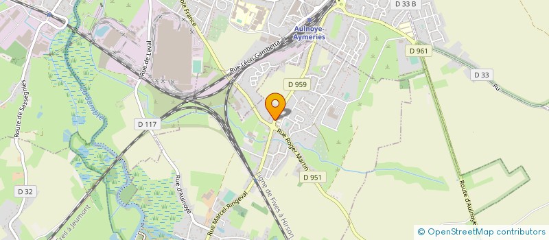 localisation de l'entreprise INTERPLATRE à LEVAL