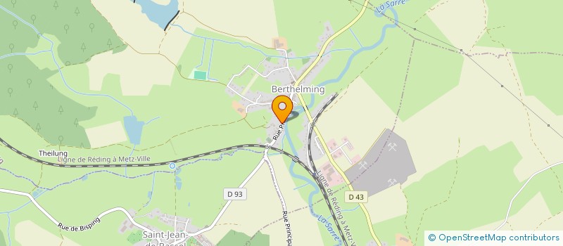 localisation de l'entreprise INTERPLATRE SARL  BERTHELMING