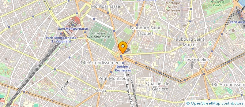 localisation de l'entreprise INTERPOLE INFORMATIQUE  PARIS