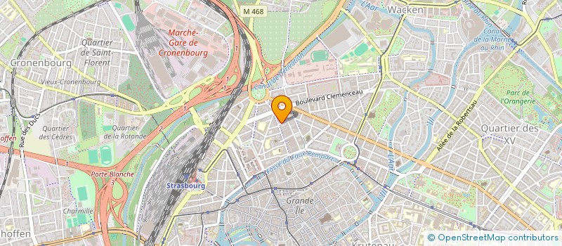 localisation de l'entreprise INTERPOLES à STRASBOURG