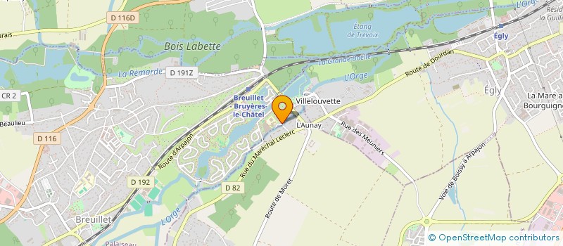 localisation de l'entreprise INTERPOLES FC à BREUILLET
