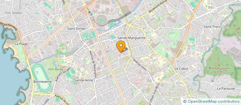 localisation de l'entreprise INTERPOSE à MARSEILLE