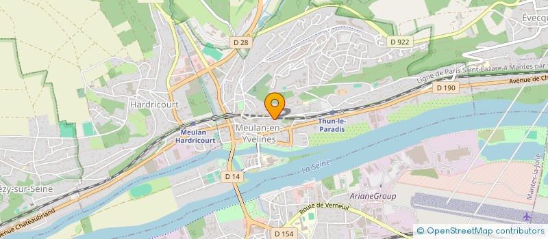 localisation de l'entreprise INTERPRESTA  MEULAN-EN-YVELINES