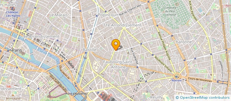 localisation de l'entreprise INTERPRISE DESIGN à PARIS
