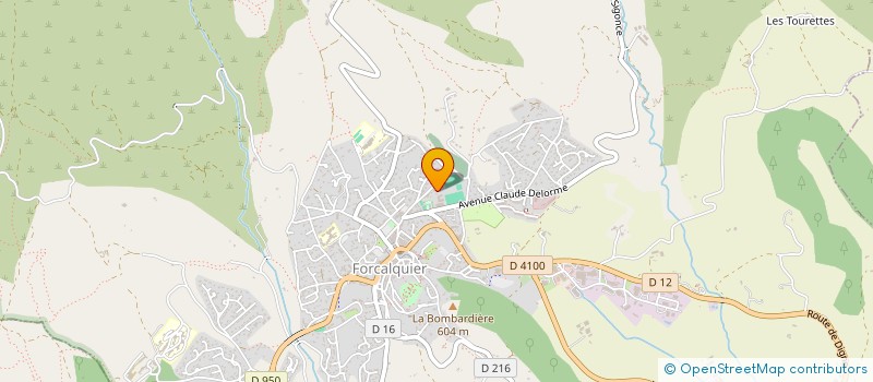 localisation de l'entreprise INTERPROF à FORCALQUIER