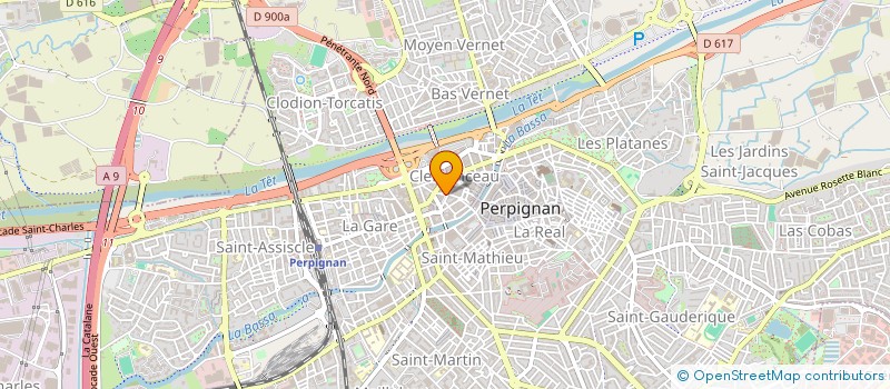 localisation de l'entreprise INTERPROFESSIONNELLE D'INVESTISSEMENT  PERPIGNAN