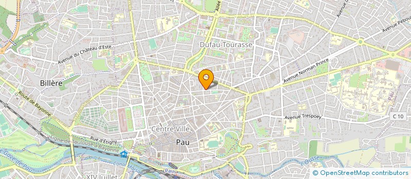 localisation de l'entreprise INTERPROFESSIONNELLE DE LA DECONSTRUCTION ET DU RE-EMPLOI  LONS