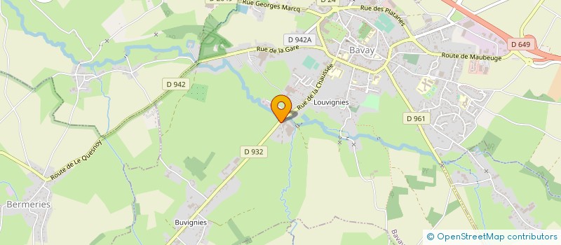 localisation de l'entreprise INTERRACCORD à BAVAY
