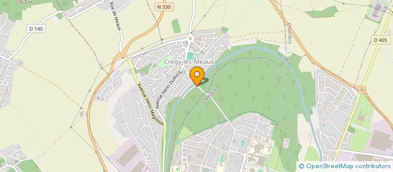 localisation de l'entreprise INTERREGIONOVATION  CREGY-LES-MEAUX