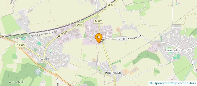 localisation de l'entreprise INTERRESTO  AVELIN