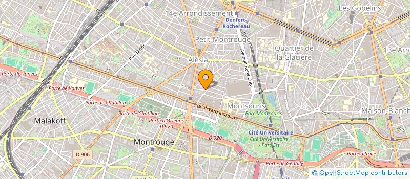 localisation de l'entreprise INTERSCENE  PARIS