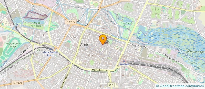 localisation de l'entreprise INTERSCRIBO à AMIENS