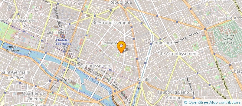 localisation de l'entreprise INTERSECTIONS  PARIS