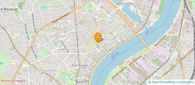 localisation de l'entreprise INTERSERVICE BORDEAUX  BORDEAUX