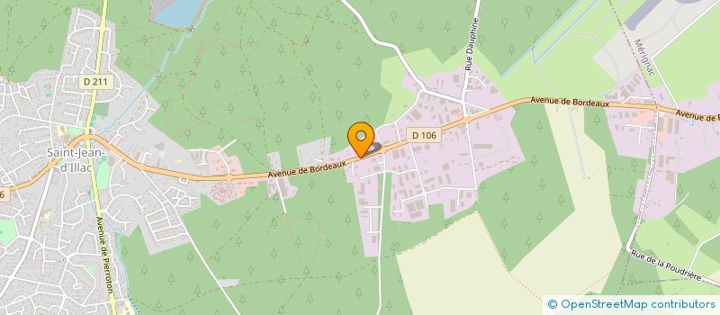 localisation de l'entreprise INTERSERVICES BOIS à SAINT-JEAN-D'ILLAC
